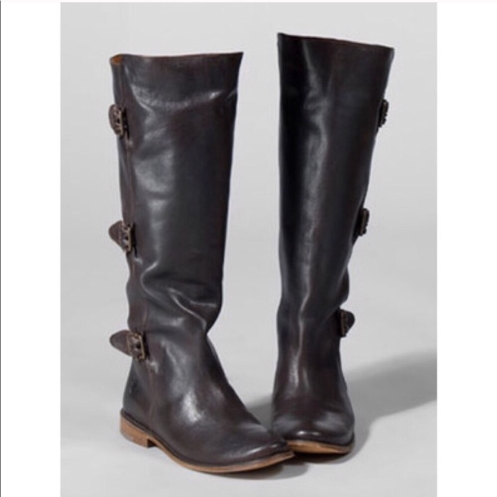 Frye Paige Tall Buckle Boot, 7